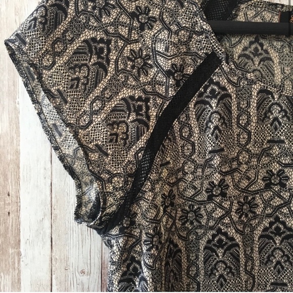 Maison Scotch Boudoir Lace Print top - Picture 3 of 5